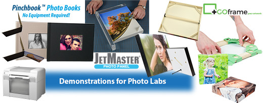 Demonstrations for Photo Lab retail - Innova Art at FESPA Digital 2016