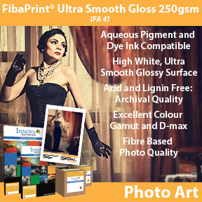FibaPrint® Ultra Smooth Gloss 250gsm | IFA 41 | Innova Photo Art