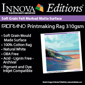 Fabriano Printmaking Rag 310gsm | Innova Editions® Archival Inkjet Fine Art Paper
