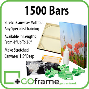 GOframe 1500 Bars | Canvas Stretching Equipment | Innova Art